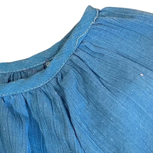 Bundle of 2 VTG Hello Holly Peasant Blouses Sz S #157W - Picture 10 of 12